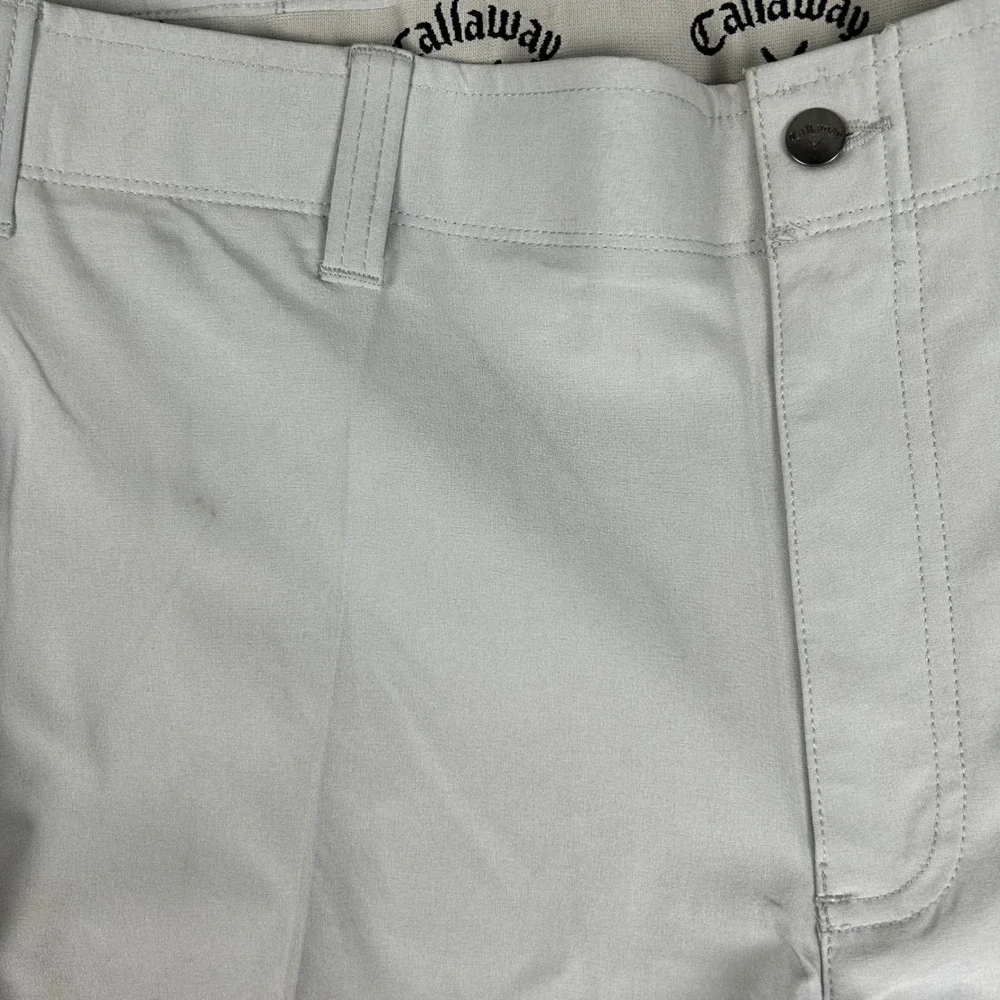 Callaway Golf Shorts Mens 40 Gray‎ Active Waistband Performance Stretch Preppy